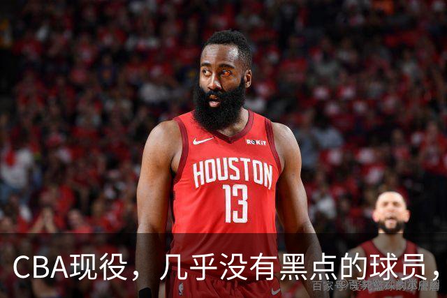 CBA现役，几乎没有黑点的球员，仅有以下五位